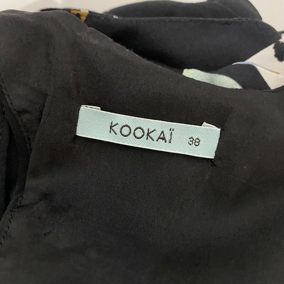 Kookai Size 38 / AU 10 Silk Mini Dress Colourful - Picture 2 of 9